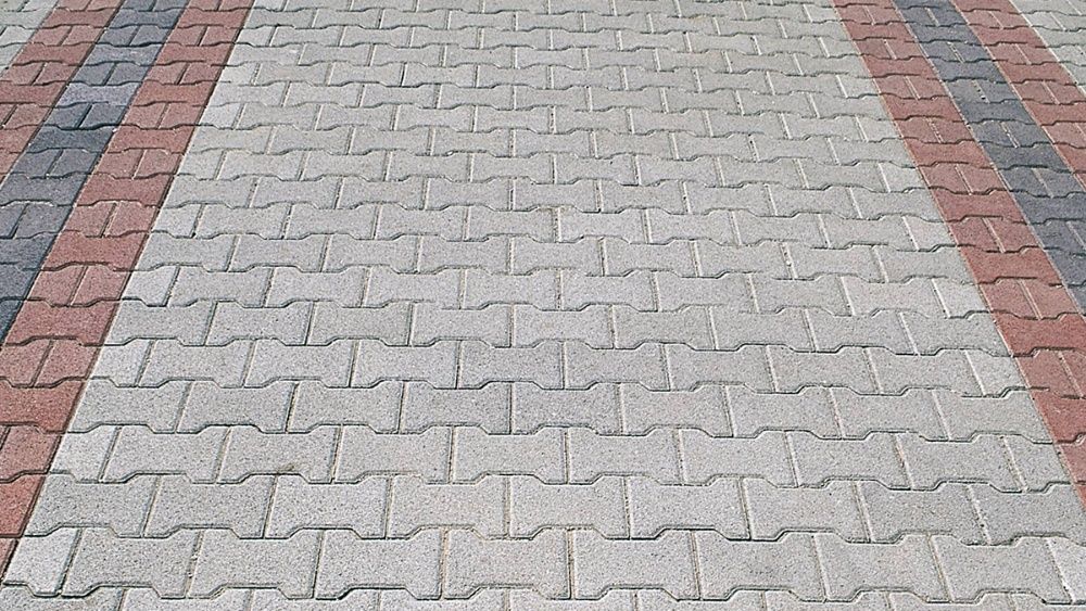 Pavaj vibropresat Ieftin! autoblocant, dublu T, I-uri