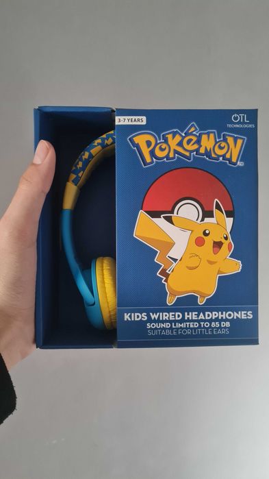 Pokemon Pikachu слушалки нови