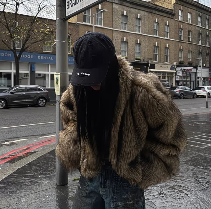 Шуба из винтажного секонда