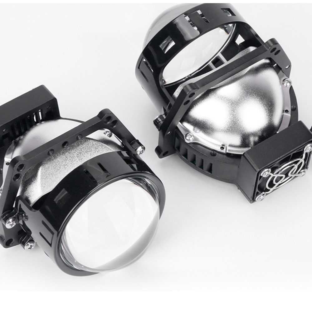 Bi LED Лупи за фар XT-4, 55W, 12V, 30000Lum, 2 броя
