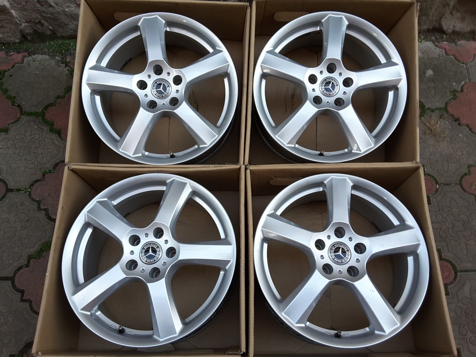 jante aliaj 17; 5x112; Mercedes C, V class, w204,w205, Vito w447, GLK