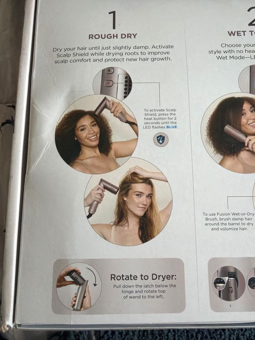 НОВ Shark FlexFusion Air luxury multi-styler