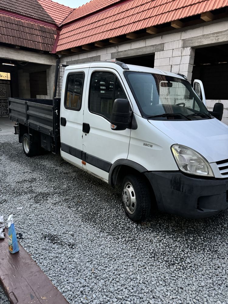 Iveco Daily 3.0 Hpi ,2008  ,6 trepte ,145 hp , basculabila pe spate