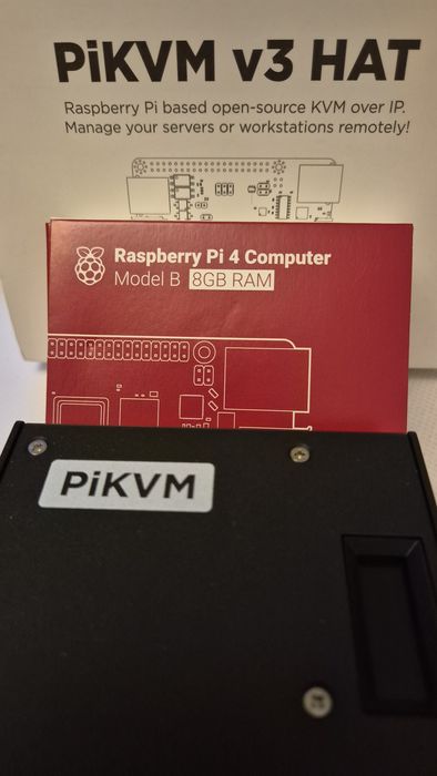 PiKVM V3  Pre ansamblat cu Raspberry Pi 4 cu 8Gb ram inclus in device