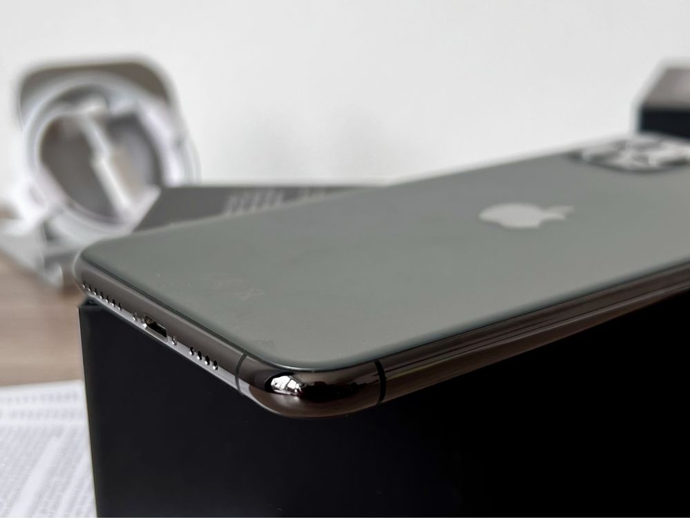 iPhone 11 PRO MAX, 256GB, Gray, КАТО НОВ, 100% батерия, ГАРАНЦИЯ!