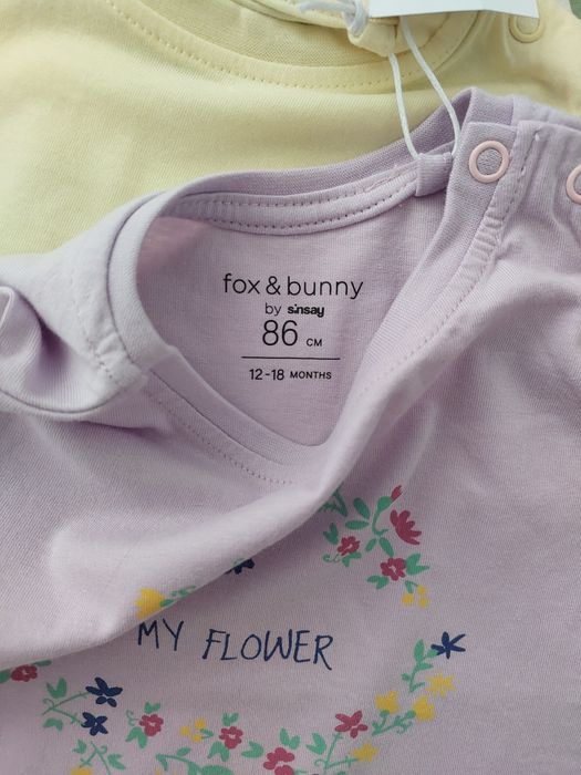 Set 2 tricouri Sinsay marime 86