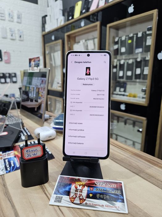 Samsung flip 3 256gb, folosit ,stare excelenta