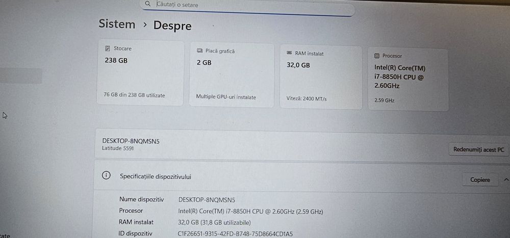 Delll latitude i7