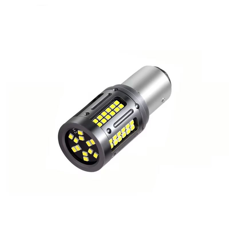 Set Doua Becuri P21w/Ba15s Alb-Rece 6000K Cu Canbus