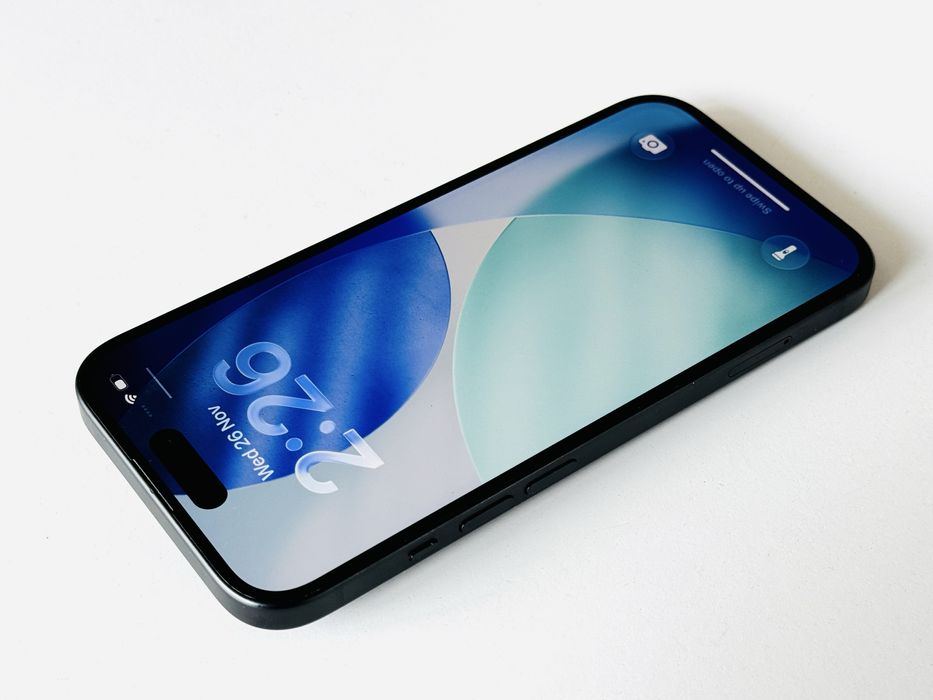 Iphone 15 128GB Black 100% Батерия! Гаранция 6 месеца