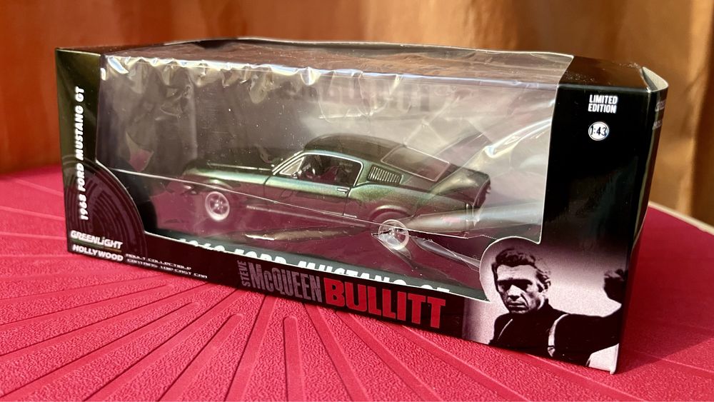 Mustang Bullit 1968 - Steve McQueen - Greenlight