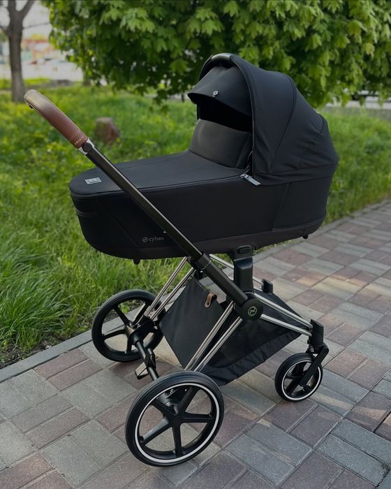 Бебешка количка Cybex Priam 4 – Brown Chrome | Пълен комплект