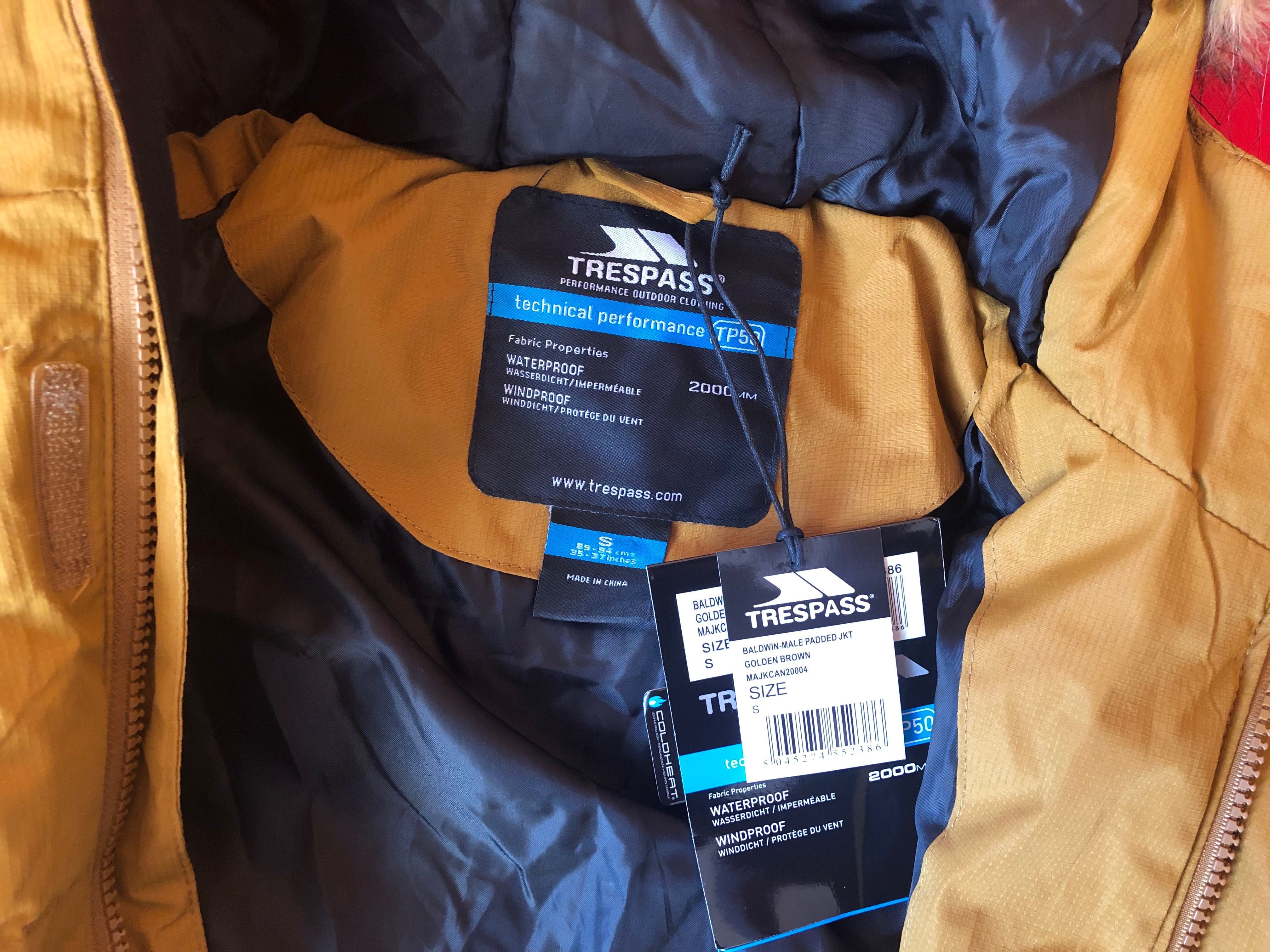 НОВО Trespass Men's Padded Parka Jacket мъжко зимно яке/парка - р.М-L