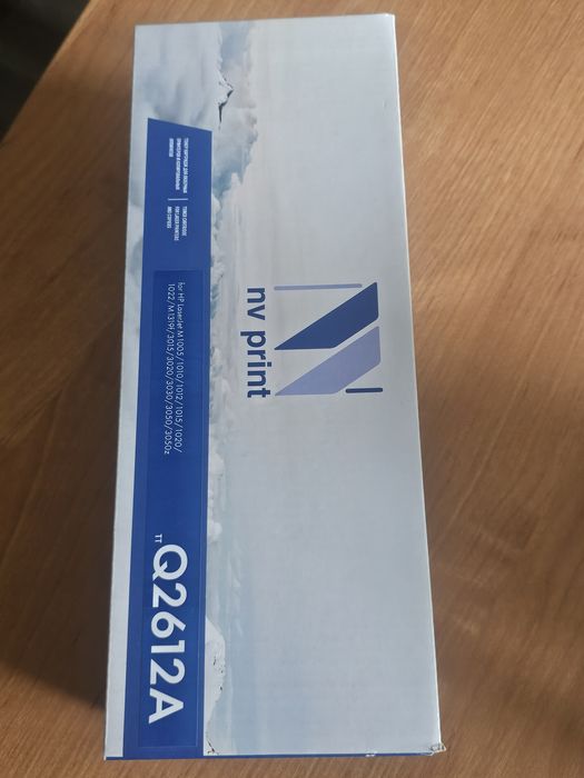 Продается картридж no print Q2612A