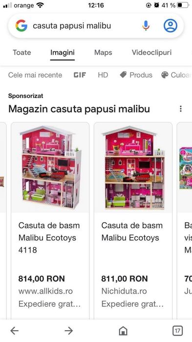 Casuta papusi Malibu