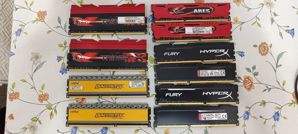 Kit memorii RAM PC DDR3 16Gb DDR3 1600 1866 2400 Mhz