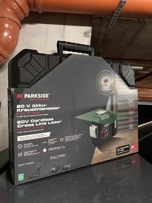 Лазерен нивелир Parkside *НОВ*