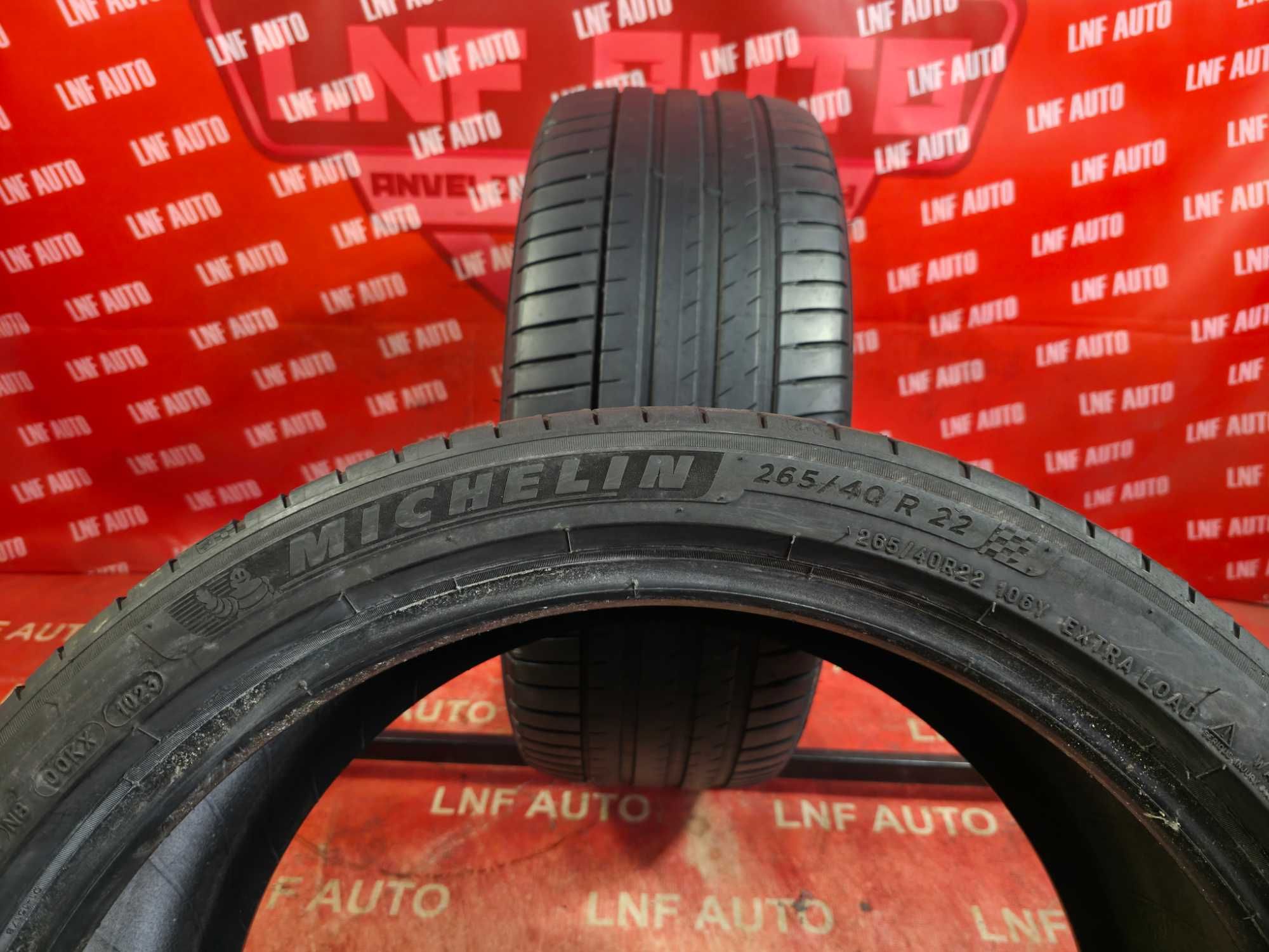 Anvelope de VARA - 265/40/22 - Michelin - 5.76 MM - DOT 2023 !