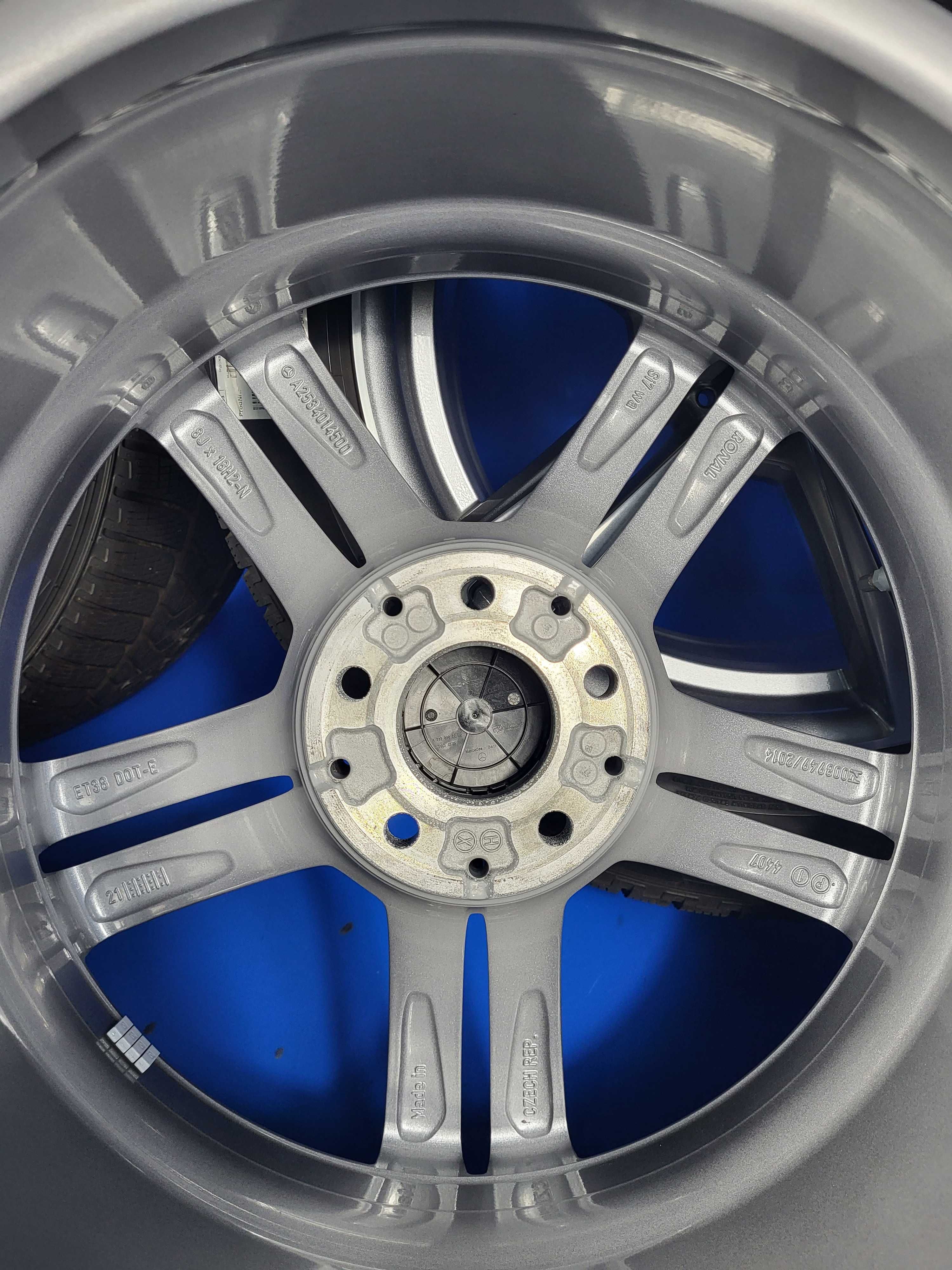 Vand jante R18 OE Mercedes GLC X253-C253-X254-C254 + anvelope MS
