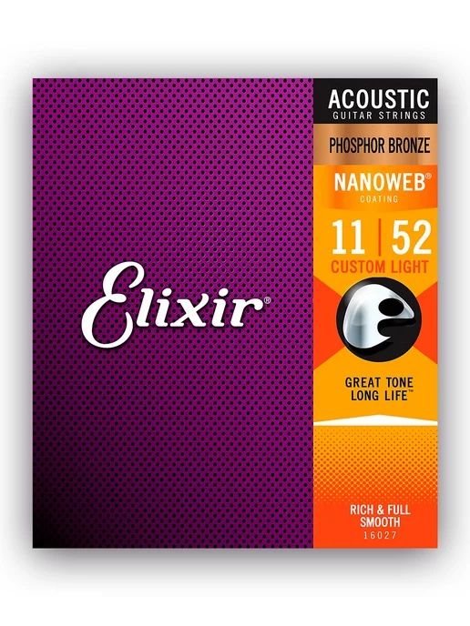 Струна акустик Elixsir