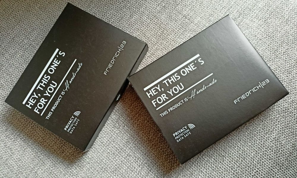 Ловджийски портфейл Friedrich Германия, RFID защита, естествена кожа