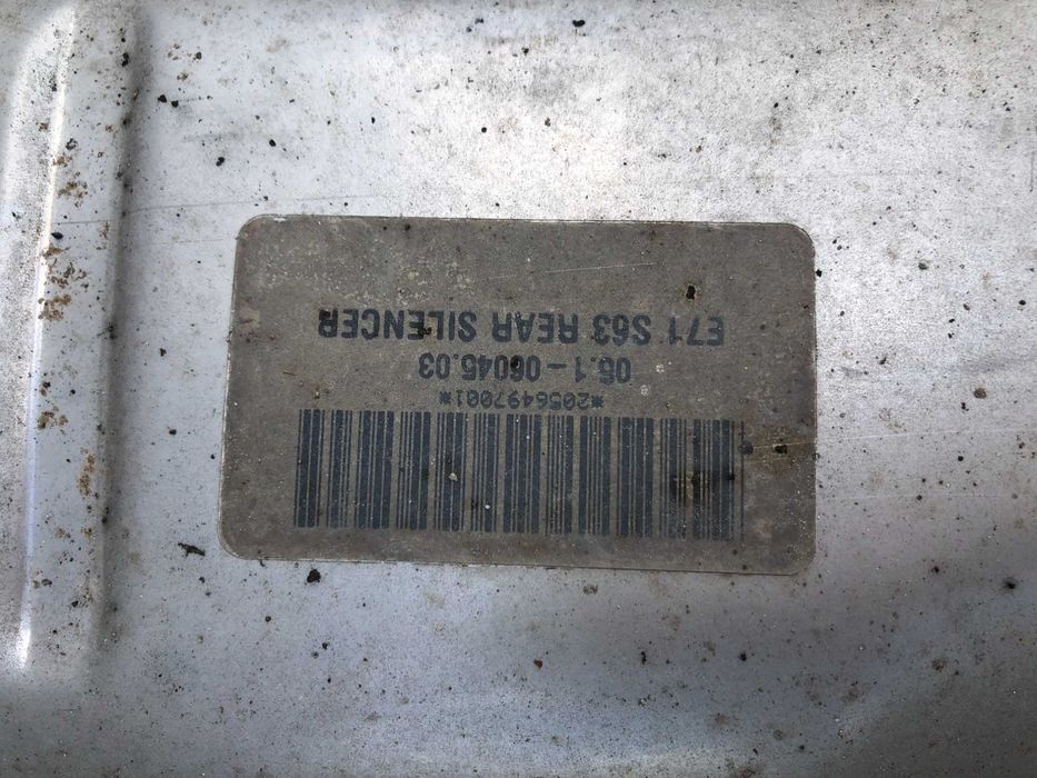 Evacuare completa originala BMW X5 M X6 M E70 E71 S63 4.4 555cp