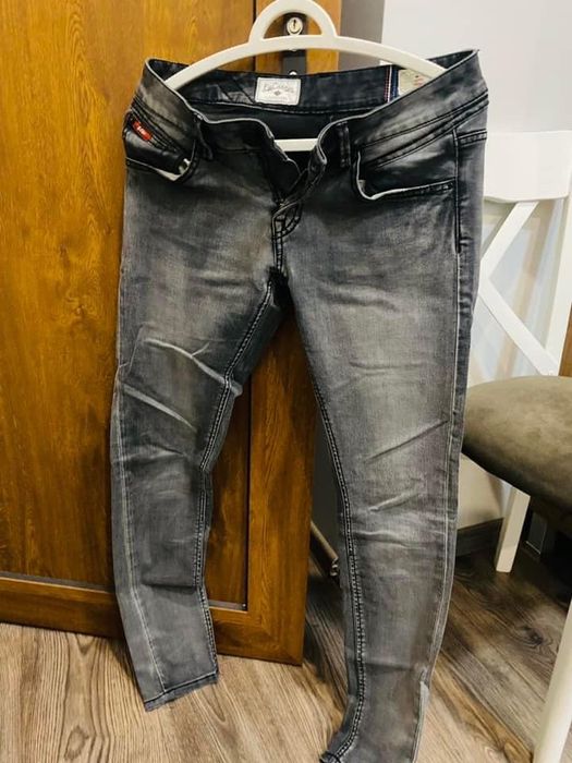 Дамски дънки, цвят графит