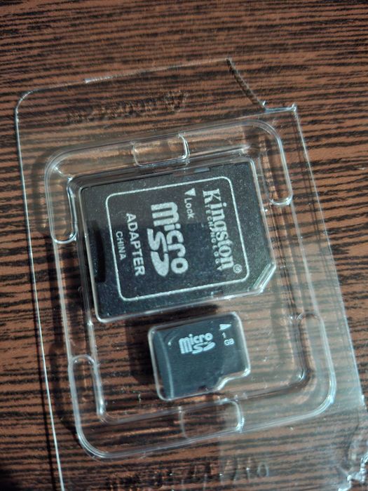 Card microSD 1 GB si adaptor Kingston