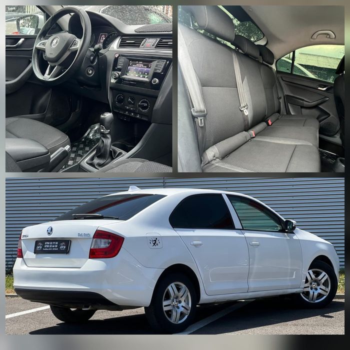 Vand Skoda Rapid diesel * LED * 2016 impecabila - 2 chei - urgent