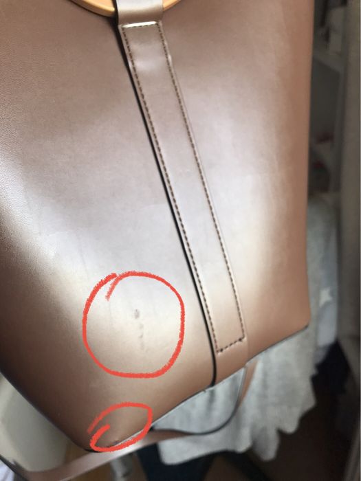 Geanta shopper bucket/tote bag Zara