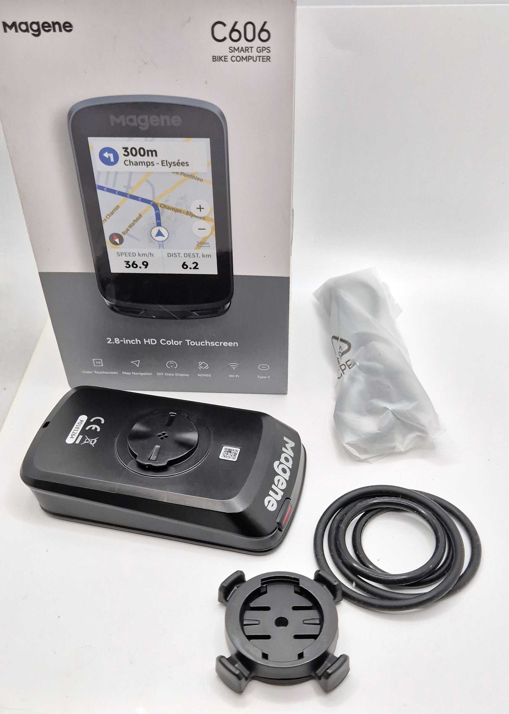 Велокомпютър Magene C606, GPS, сензорен екран 2.8", водоустойчив →