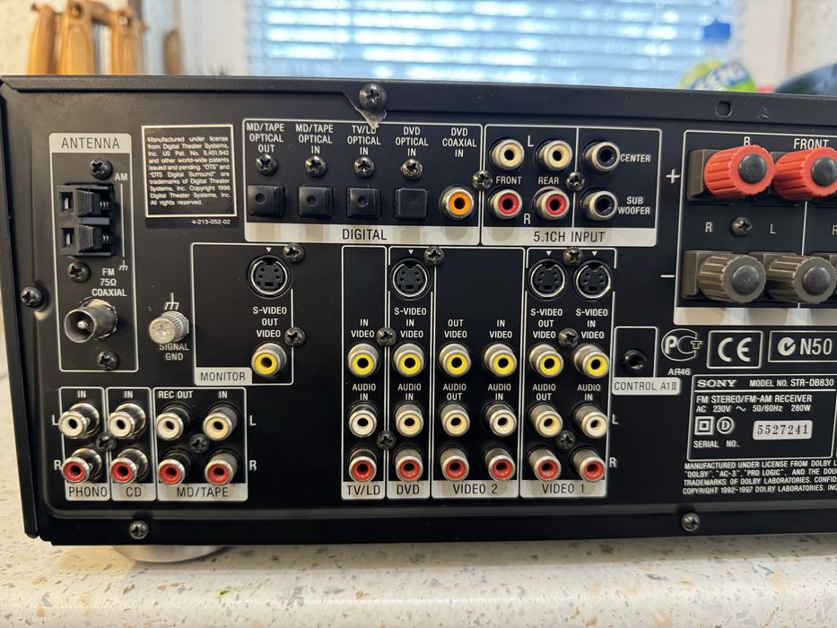 Sony STR-DB830qs resiver