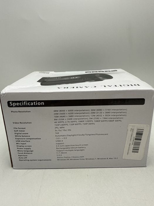 Camera Digitala 4K sigilata Oferta C2