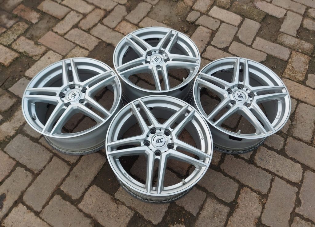 Set 4buc jante senzori RC Design R17 seria 7.5Jx17H2 ET40 - 5x112