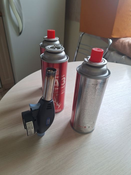 Балончики с газом и насадка