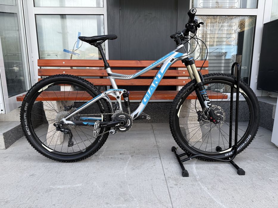 Планински велосипед Мекица GIANT TRANCE за скачане. 27.5/M