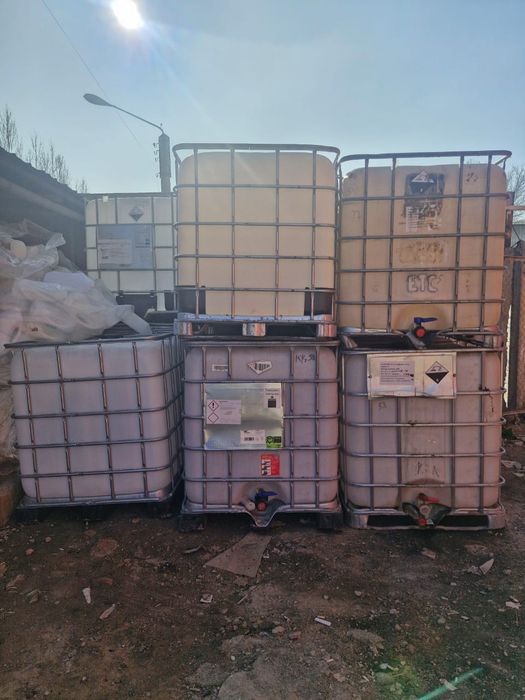 Кубовая ёмкость из под жидкого мыло