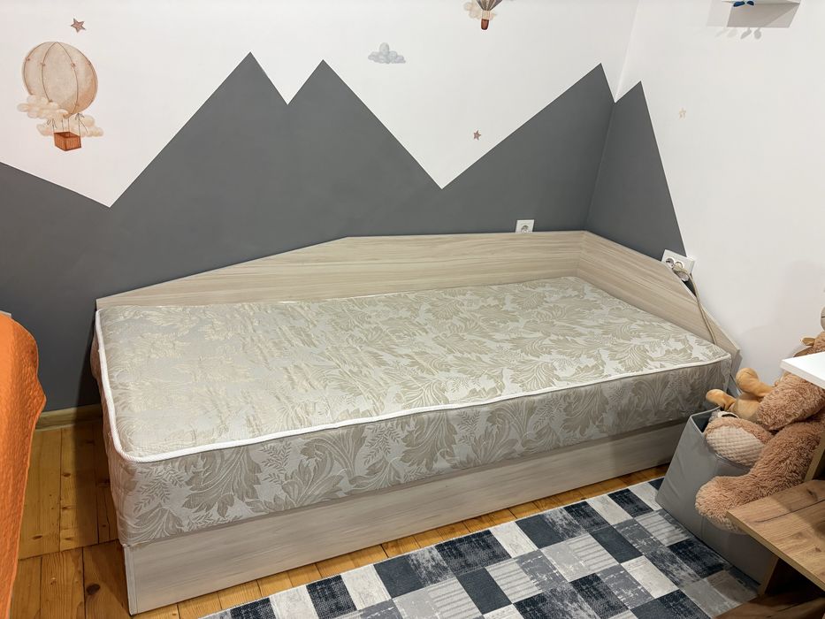 Ъглови легла с включени матраци