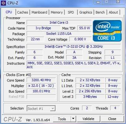 Тихий компьютер, системный блок Core i3 3210 GT630