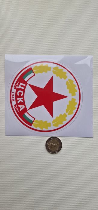 Лепенки ЦСКА Левски Българска Армия Герб Флаг