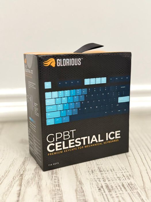 Glorious GPBT Celestial Ice Keycaps - Premium Cherry-Profile NOI