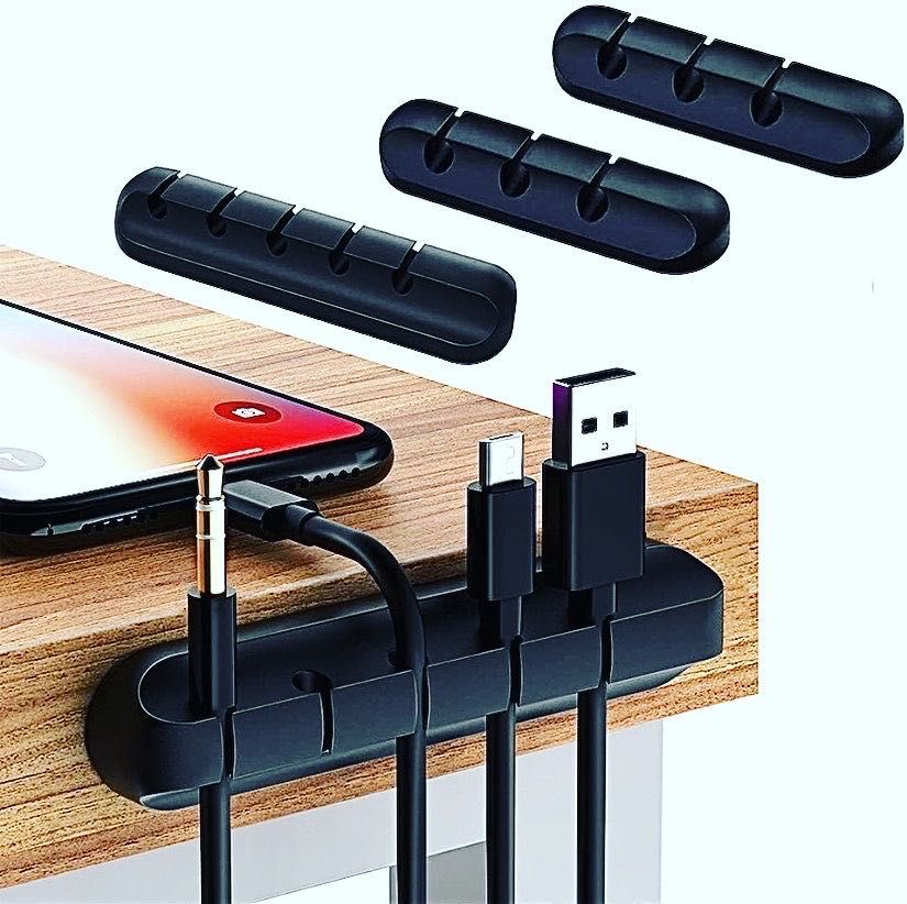 Силиконовый органайзер для USB кабеля