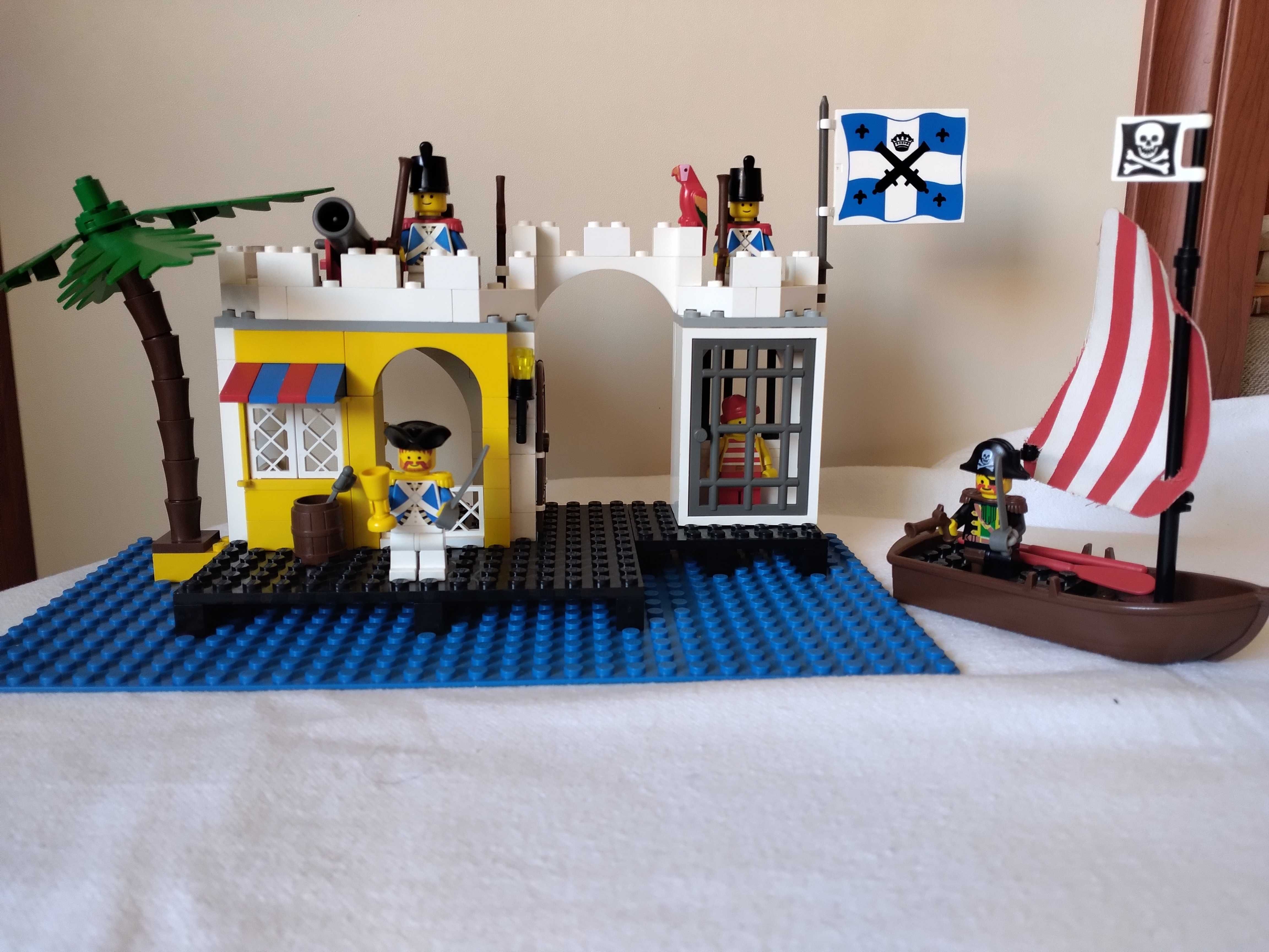 Lego Pirates 6265 Sabre Island & 6267 Lagoon Lock-up + инструкции