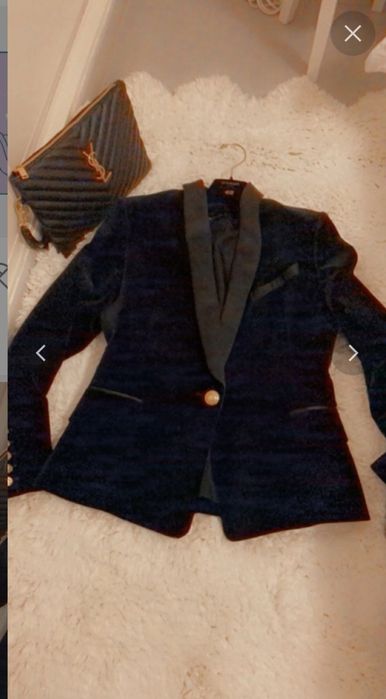 Sacou balmain h&m