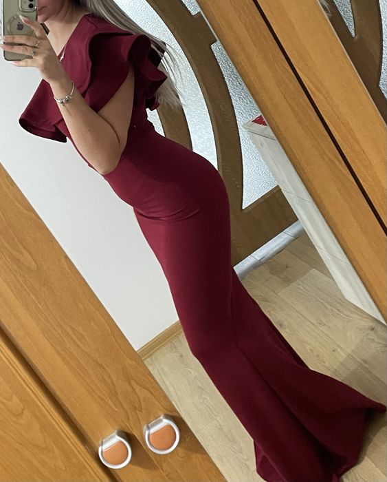 Rochie lunga visine .