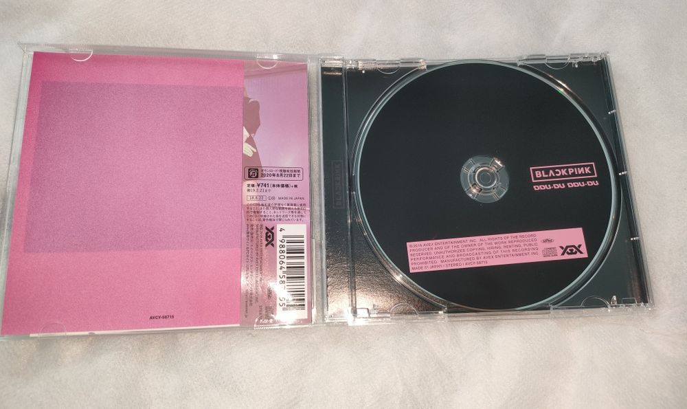 Vând CD Kpop BlackPink Ddu-Du Ddu-Du Rose Version