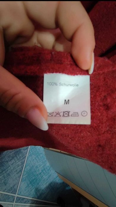 Palton de iarnă din lână merinos marca Stapf