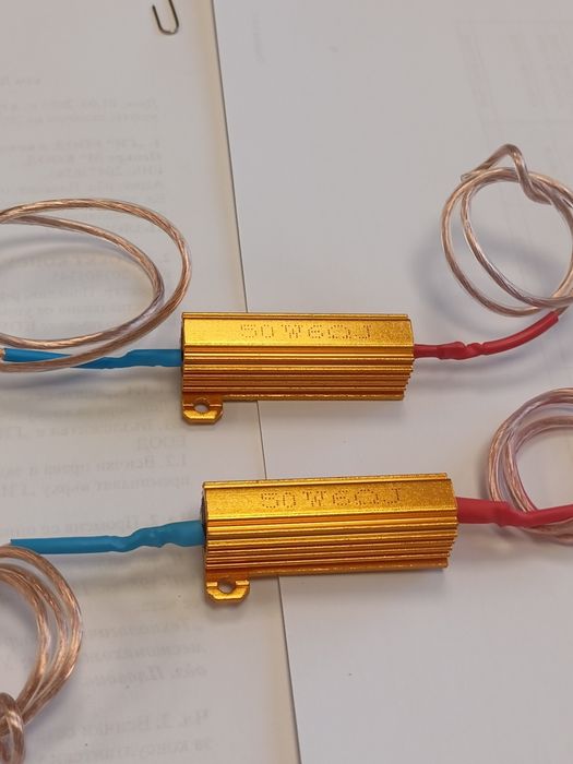 Резистори за Led светлини мигачи