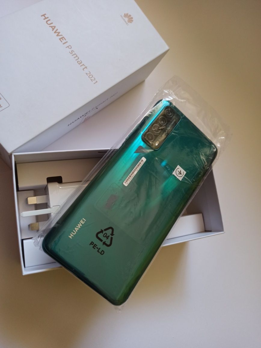 Huawei P Smart (2021), Dual SIM, 128GB, 4G, Crush Green