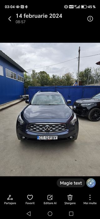 Infiniti fx30d s 2012
